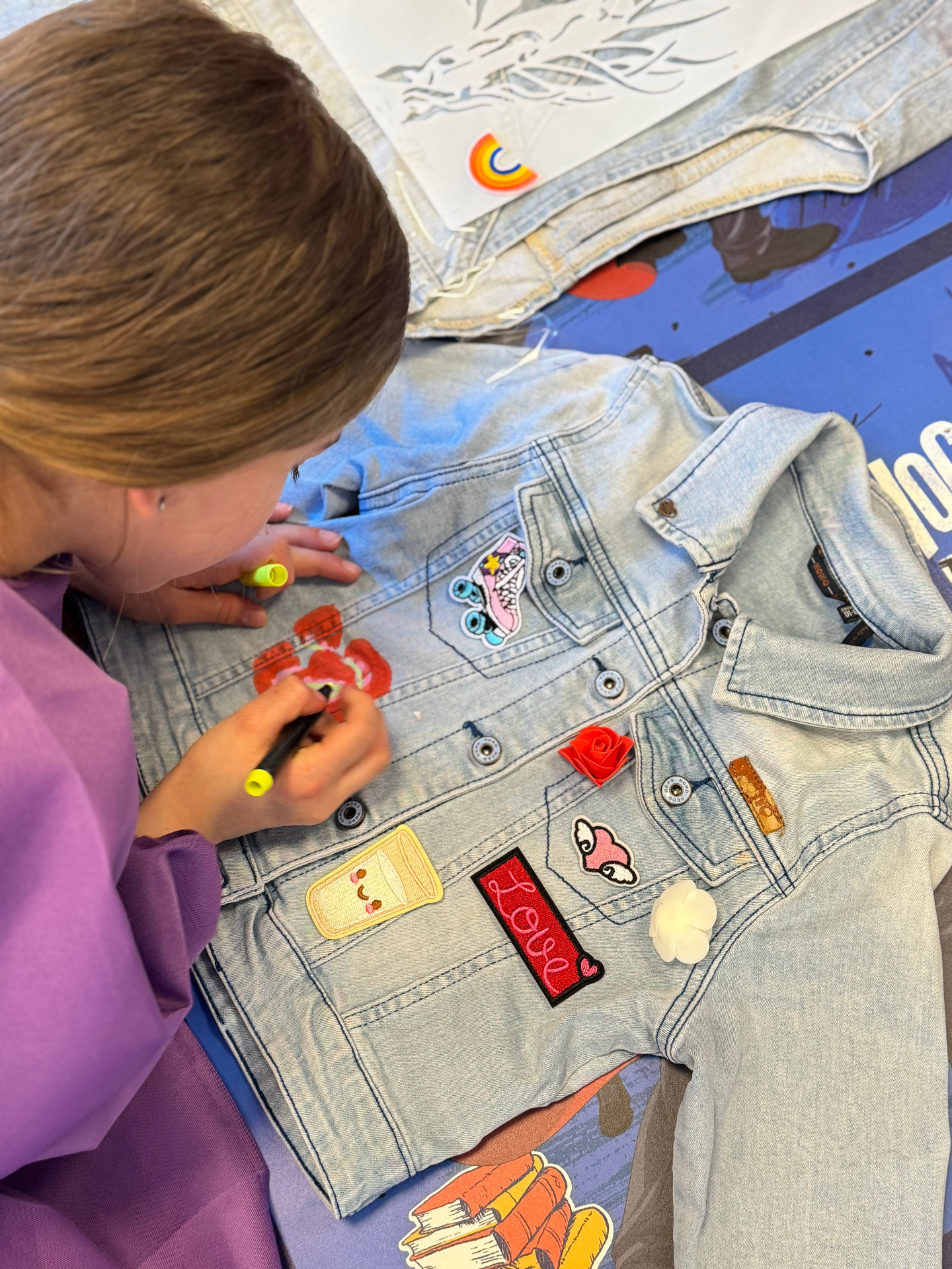 Reserveer snel jouw DIY jeans kinderfeestje